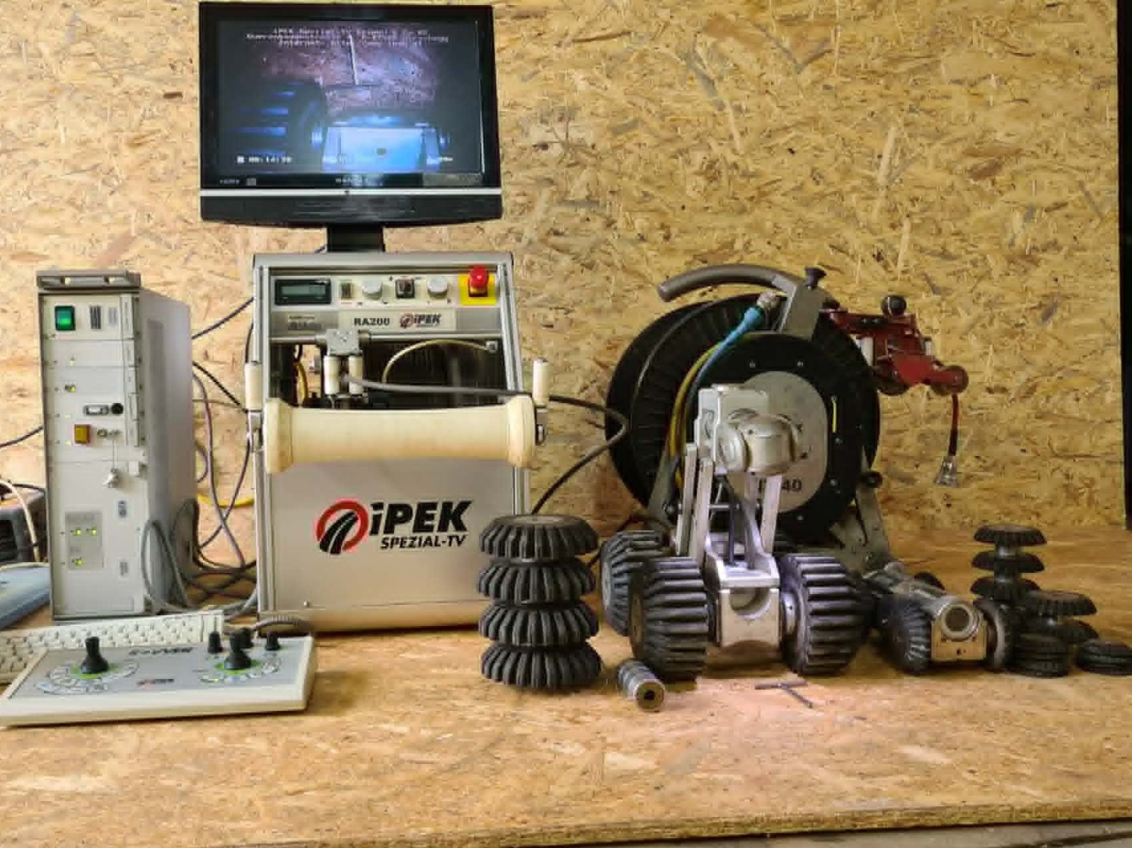 Drain camera inspection crawler IPEK