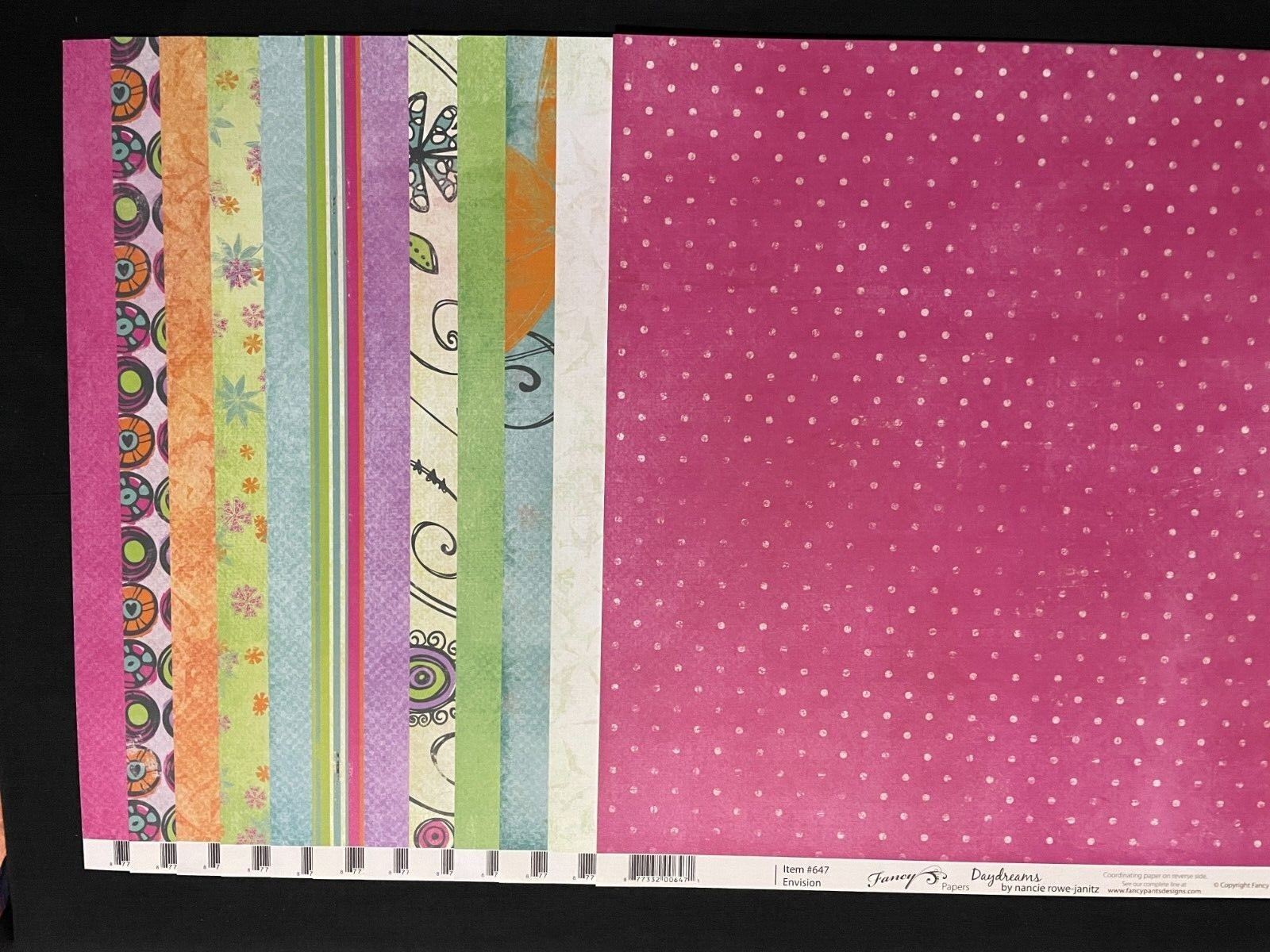 FANCY PANTS "DAYDREAMS" 12X12 DS HEAVY PAPER