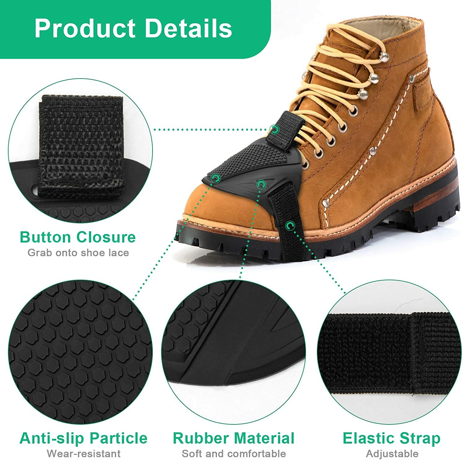 Motorcycle Shift Pad Shoe Boot Cover Protector Useful Gear Shifter Accessories