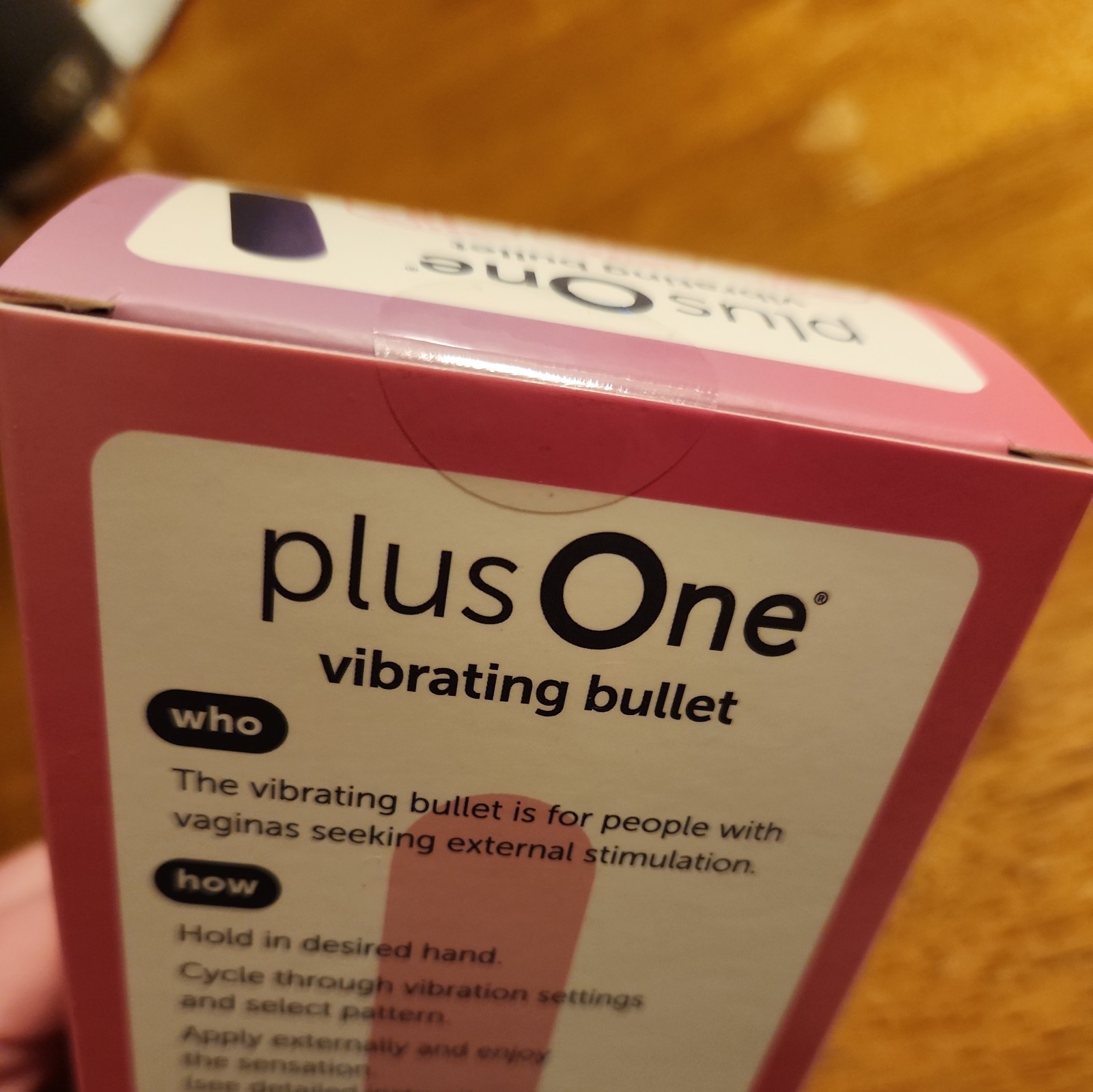 PLUS ONE VIBRATING BULLET SOFT TOUCH MASSAGER 10 SETTINGS NEVER OPENED
