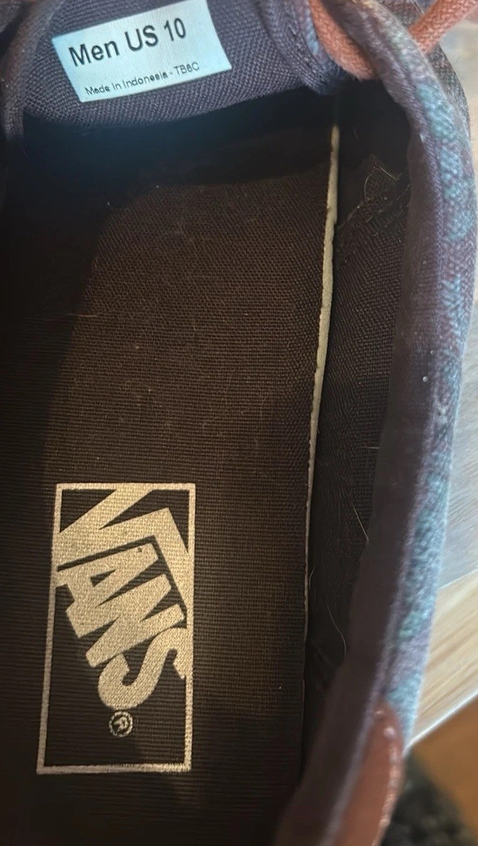 Men's Vans Brown size 10