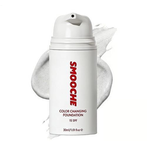 SMOOCHE COLOR CHANGING FOUNDATION Full Coverage Fast Base Long-lasting Shade