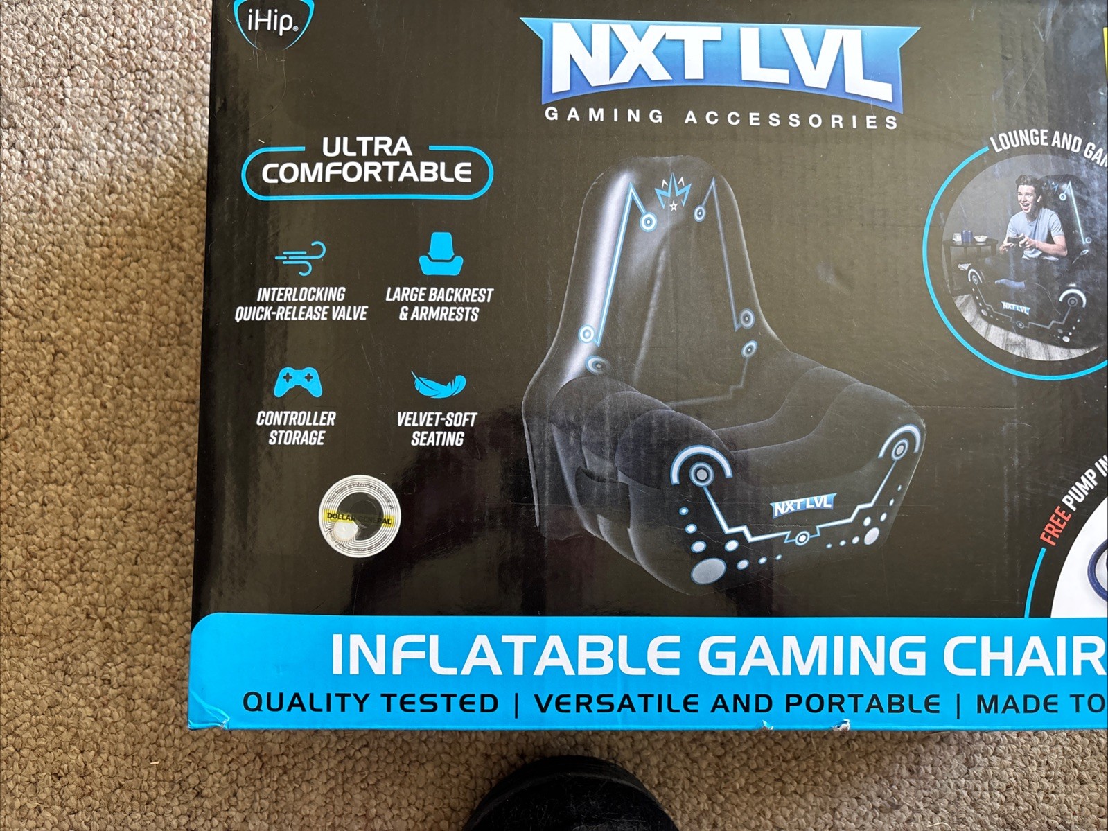 NXT Inflatable Gaming Chair New