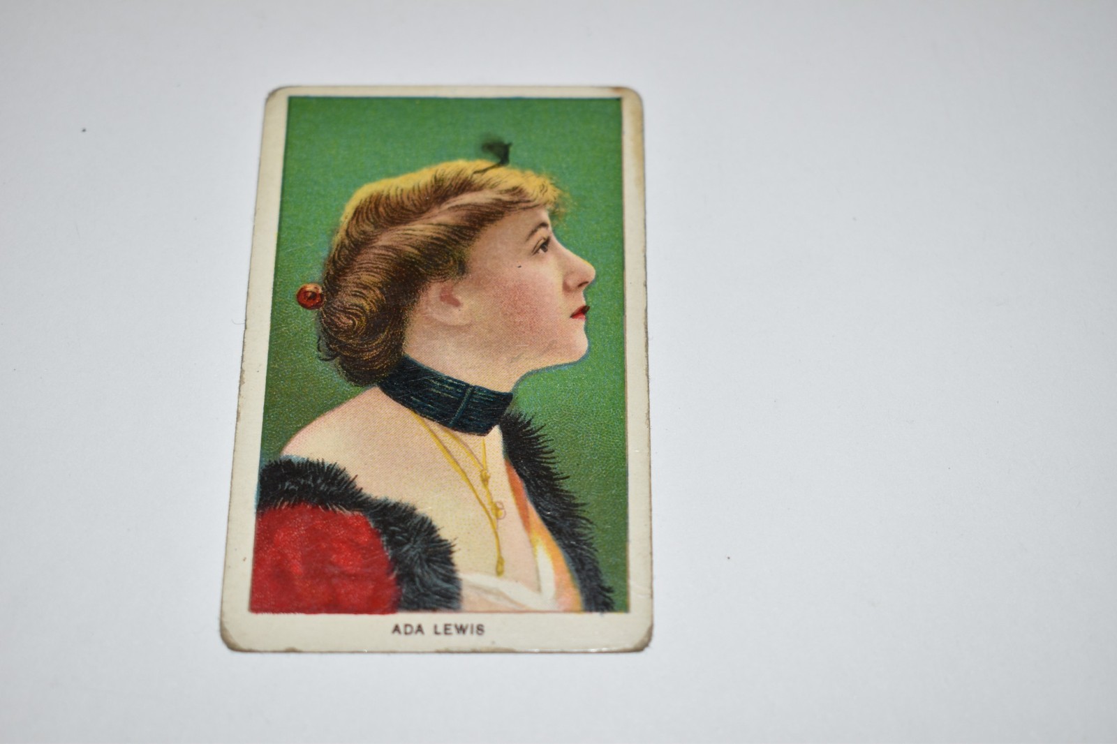 FATIMA TURKISH BLEND CIGARETTES ACTRESS SERIES ADA LEWIS (MCE39)