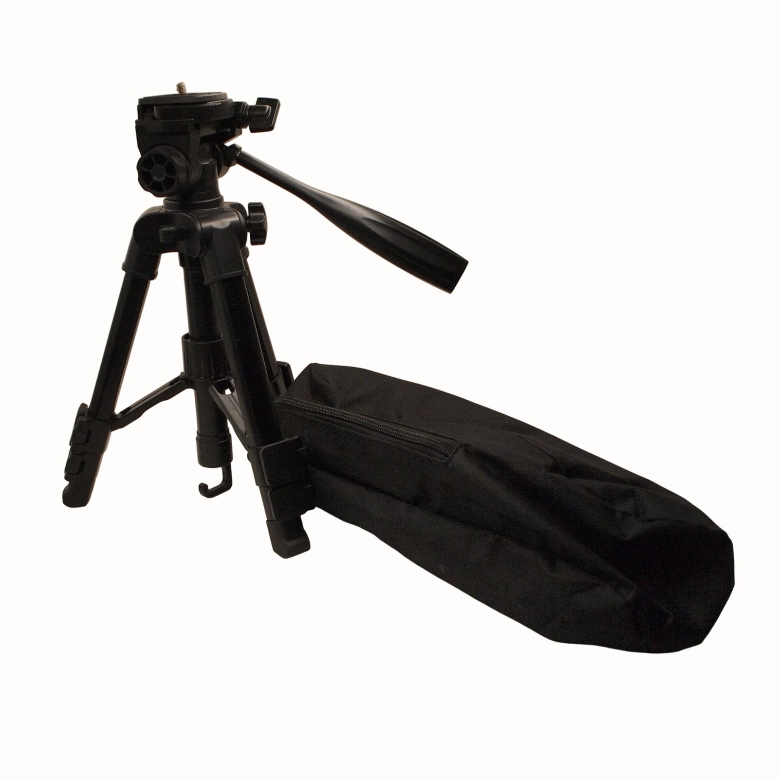 Bomaker Desktop Tripod for Projector & Camera w/ Case Adjustable Height 12-24"