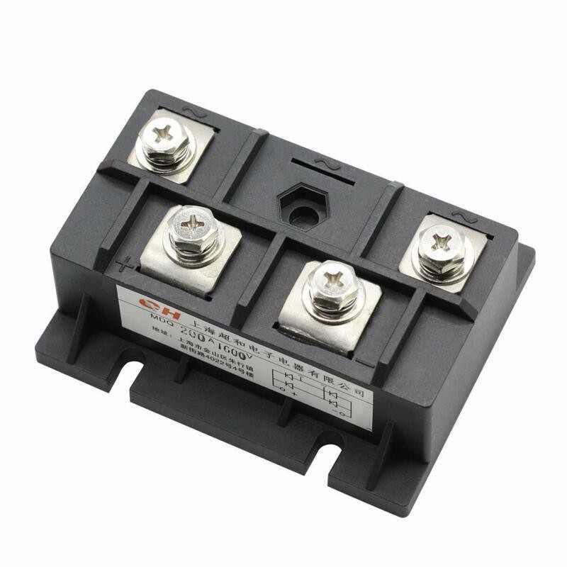 1pcs Bridge Rectifier MDQ-200A 200A 1600V Full Wave Diode Module Single Phase D