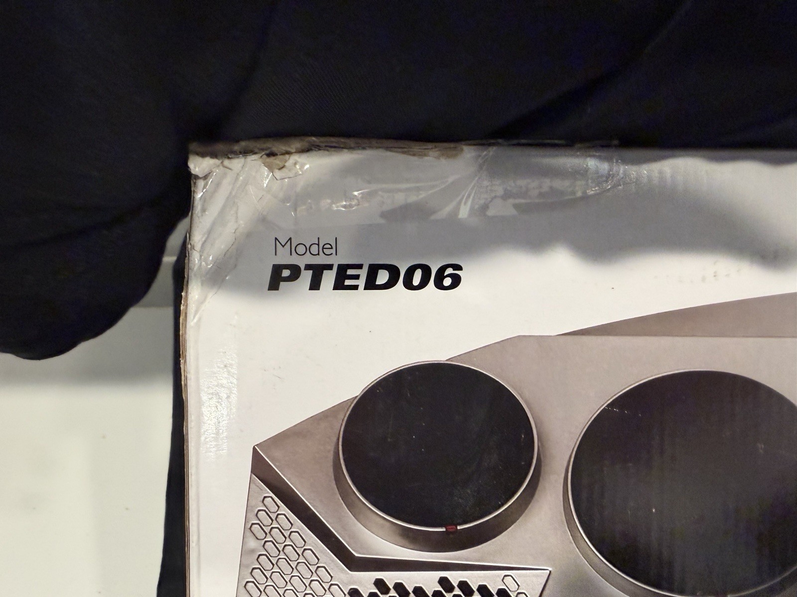 Pyle PTED06 Electronic Tabletop Drum Machine 7-Pad Digital Kit Open Box Unused