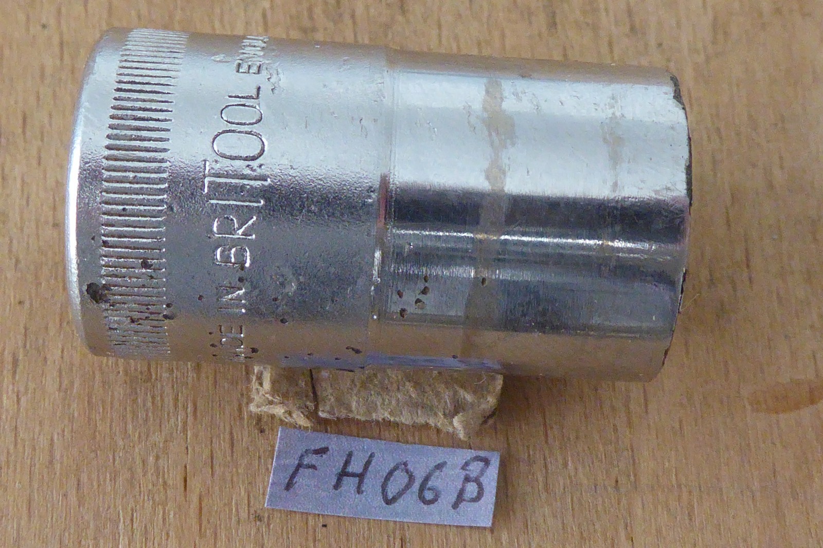 BRITOOL EB594 19/32" AF 1/2" drive Bi-hex standard socket made in England