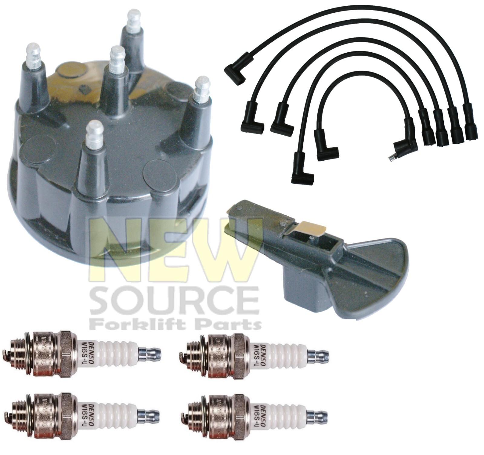 7N7542 AL-490 CAP  ROTOR 7N7543 7N0555 WIRE SET  8N2236 X4 SPARK PLUG  TUNE UP