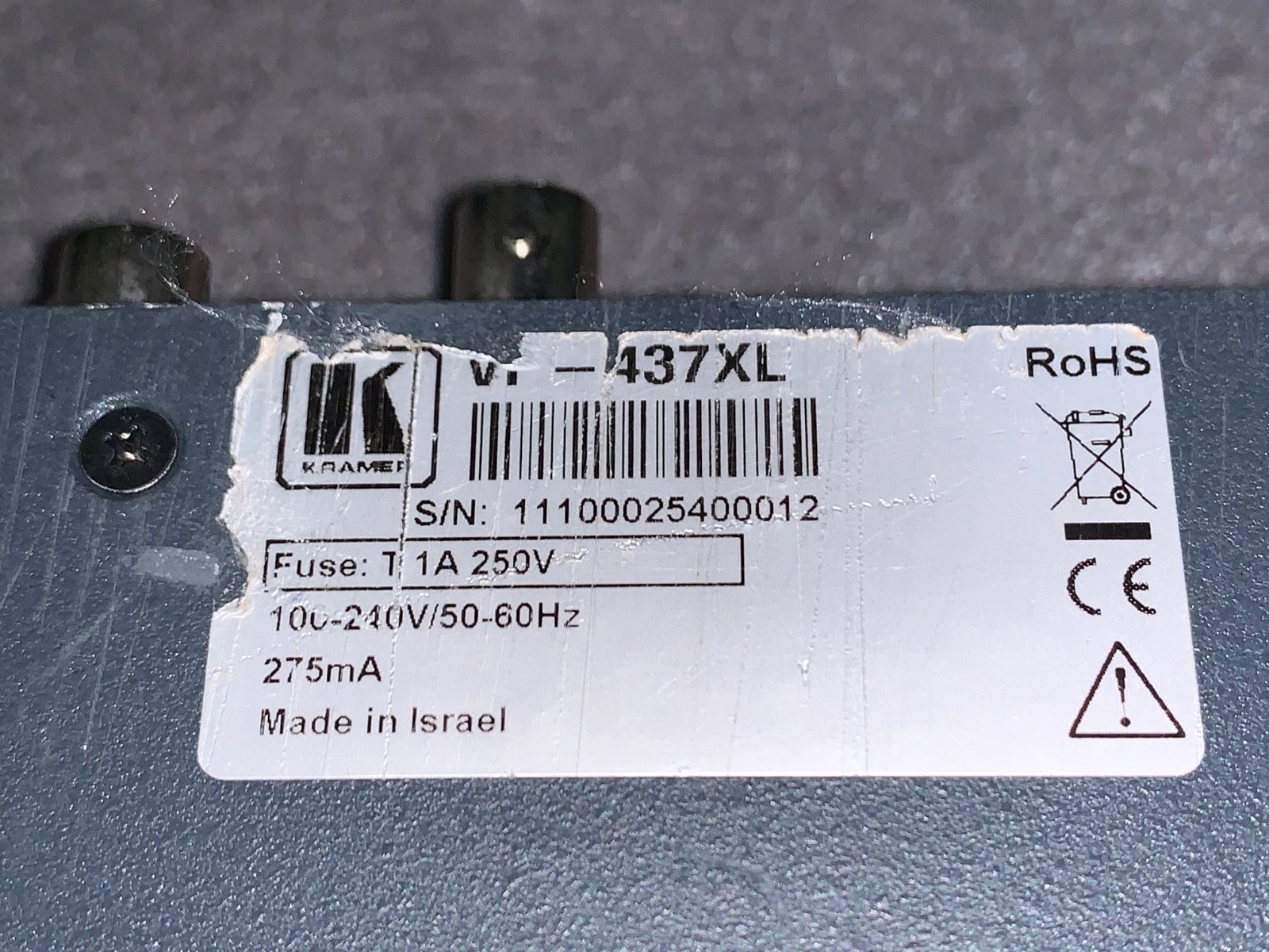 Kramer VP-437XL Presentation Switch/Scaler