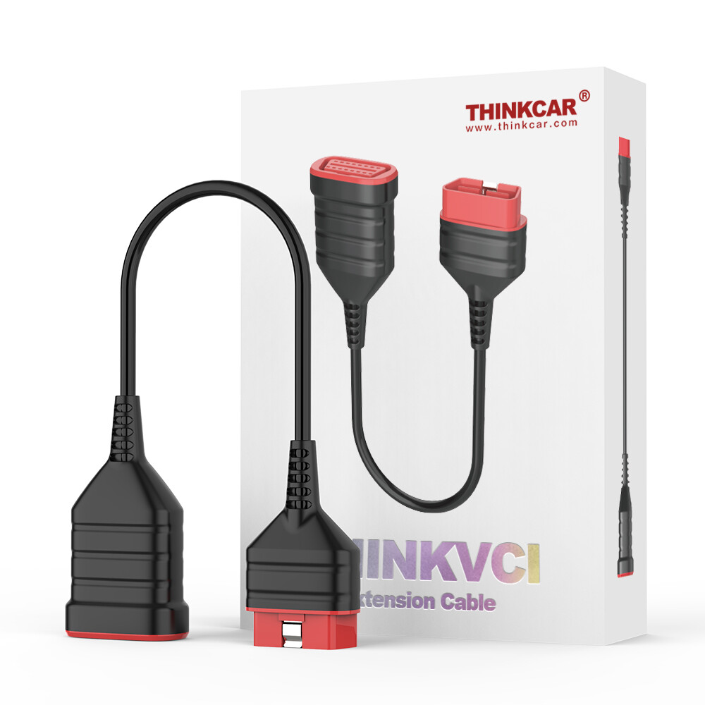 10PCS Thinkcar 16 Pin OBD2 Extension Cable Adaptor