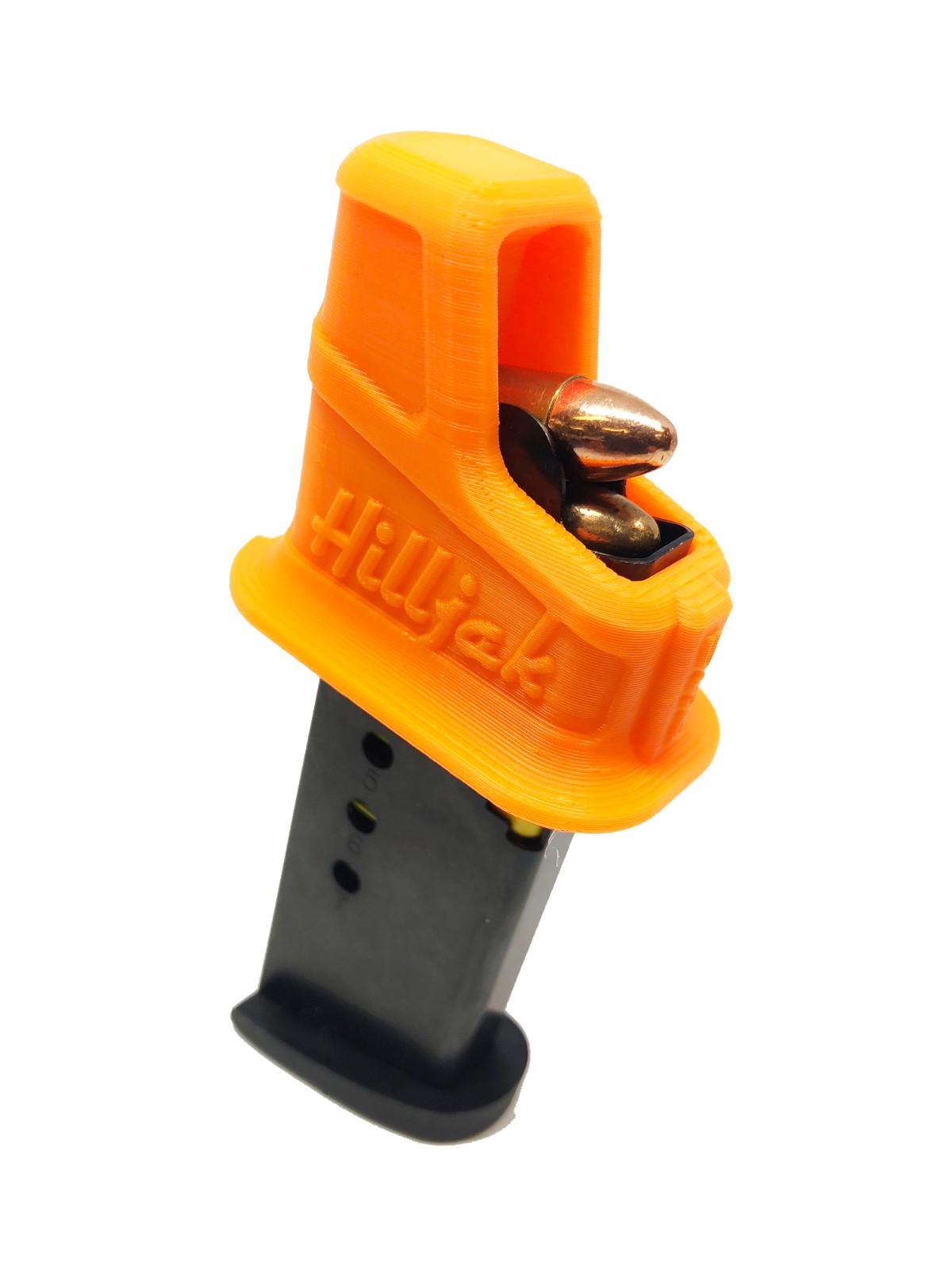 Taurus G2S & PT 709 SLIM 9mm magazine speed loader by Hilljak - QL9SS Orange