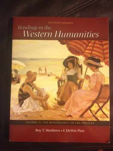Readings in the Western - Paperback, by Matthews Roy; Platt - Very Good