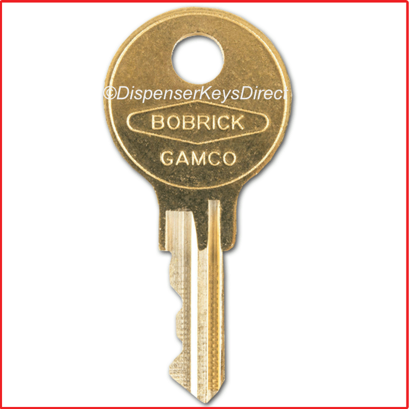 BOBRICK DISPENSER KEY - Cat 74 Key