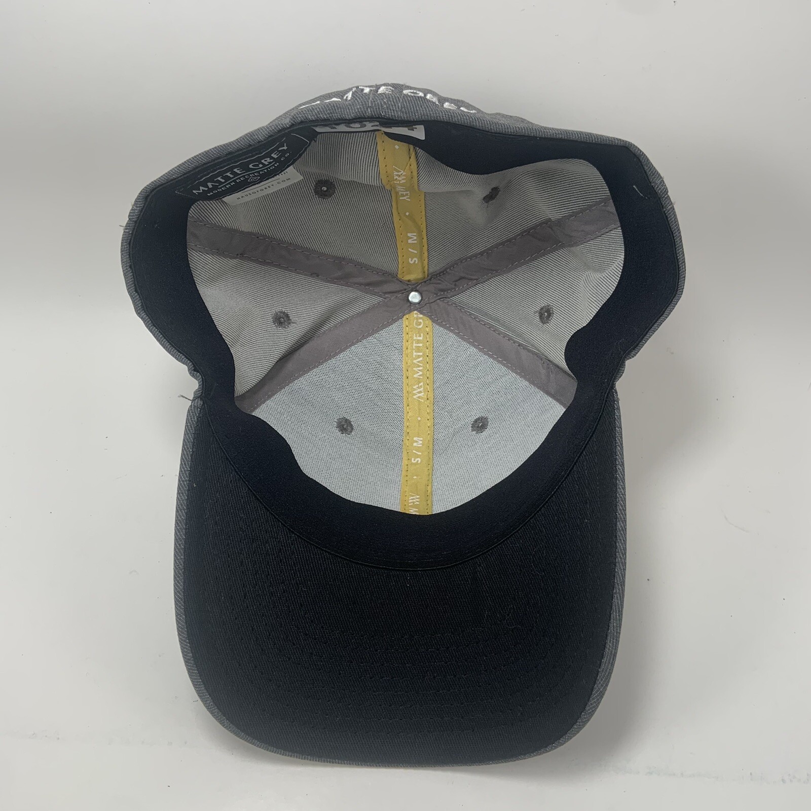 Haus of Gray Golf Logo Hat Matte Grey S/M