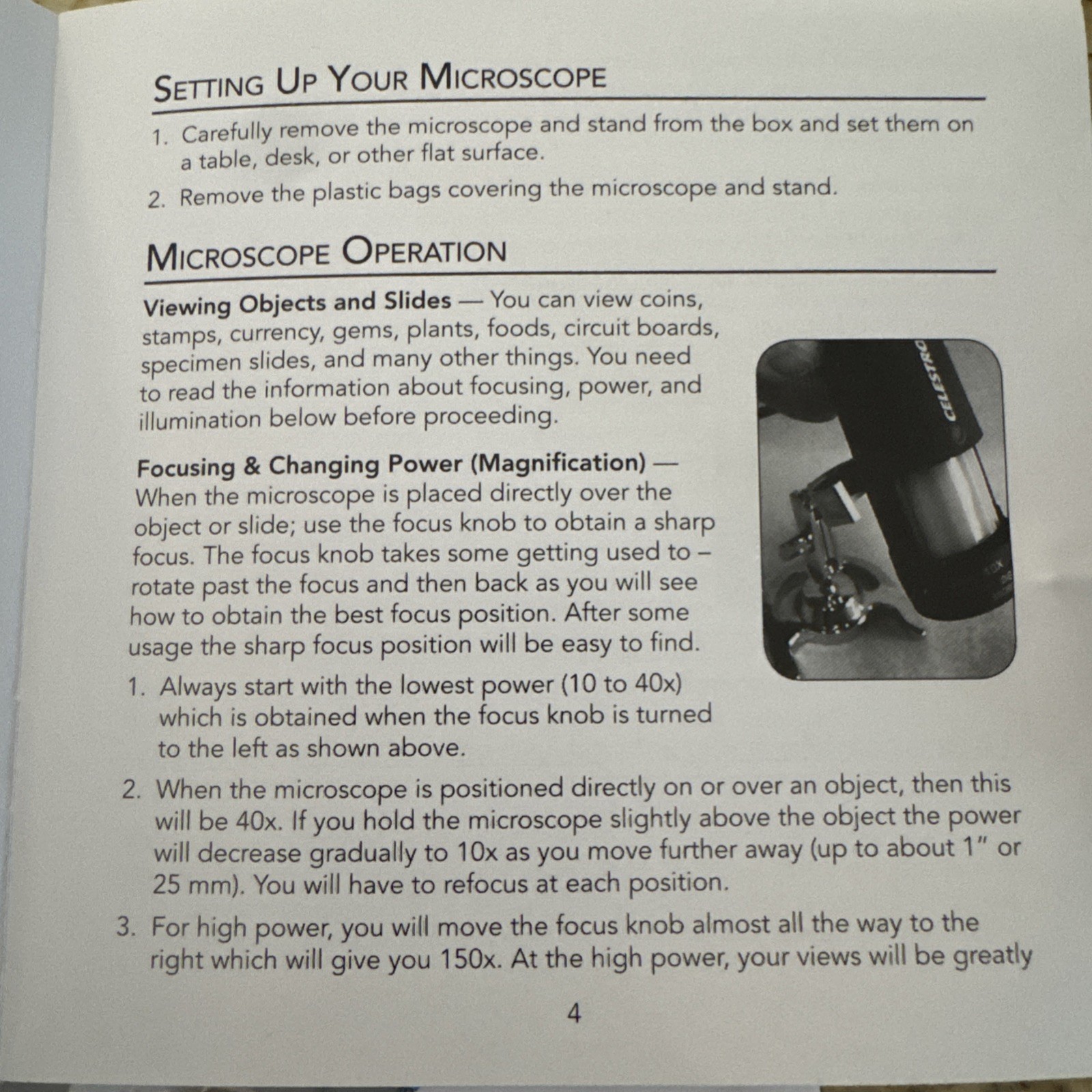 CELESTRON - HANDHELD DIGITAL MICROSCOPE (2011, Celestron)
