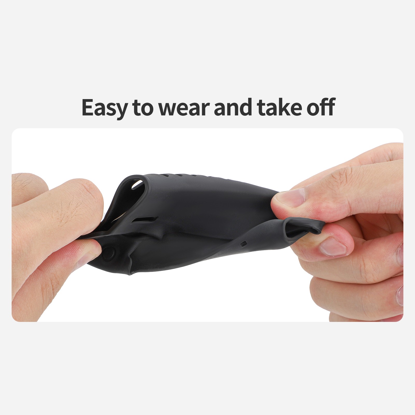 Black Silicone Case Protective Cover For DJI Osmo Pocket 3 Camera Accessory uu