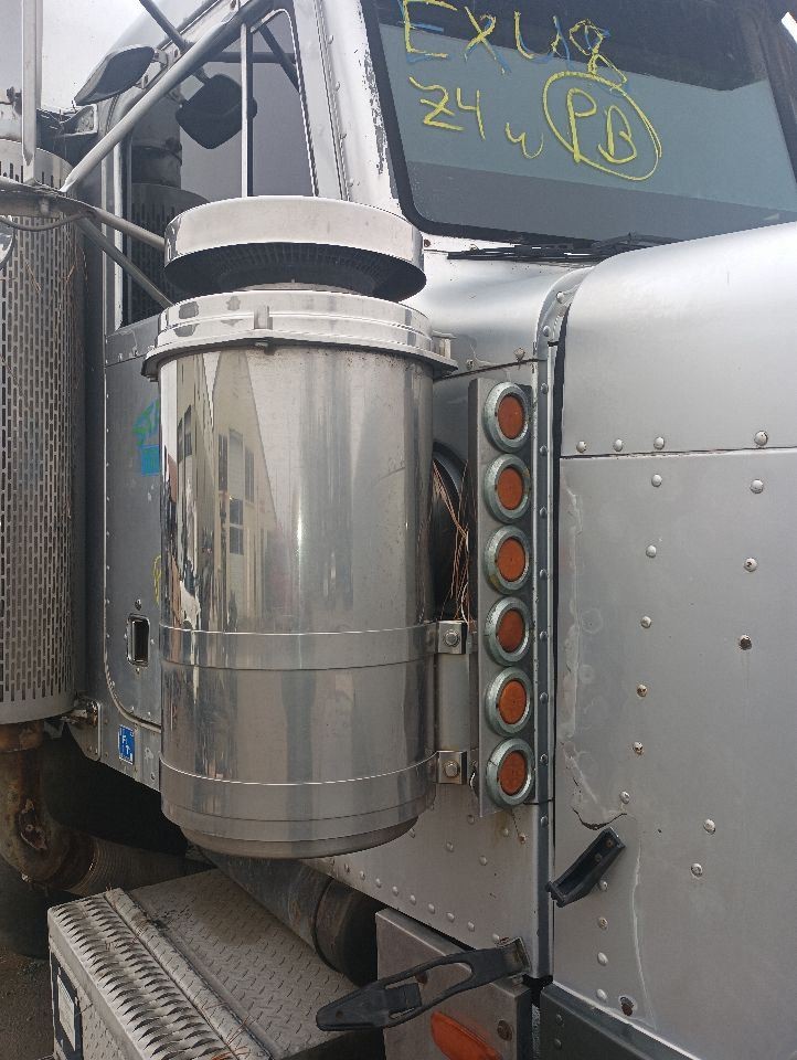1994 Peterbilt 379 Right Passenger Side View Mirror Heated Stainless (11328126