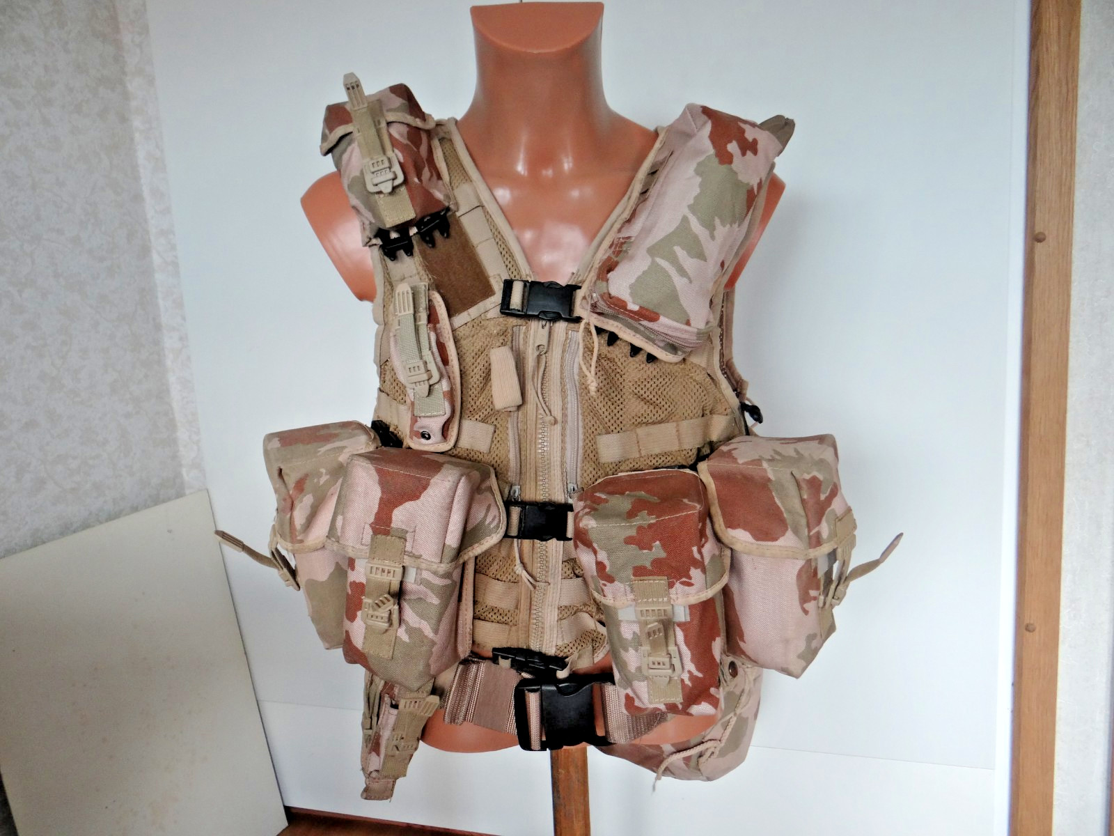 Lithuania army Tactical Chest Rig Vest Modular M05 desert