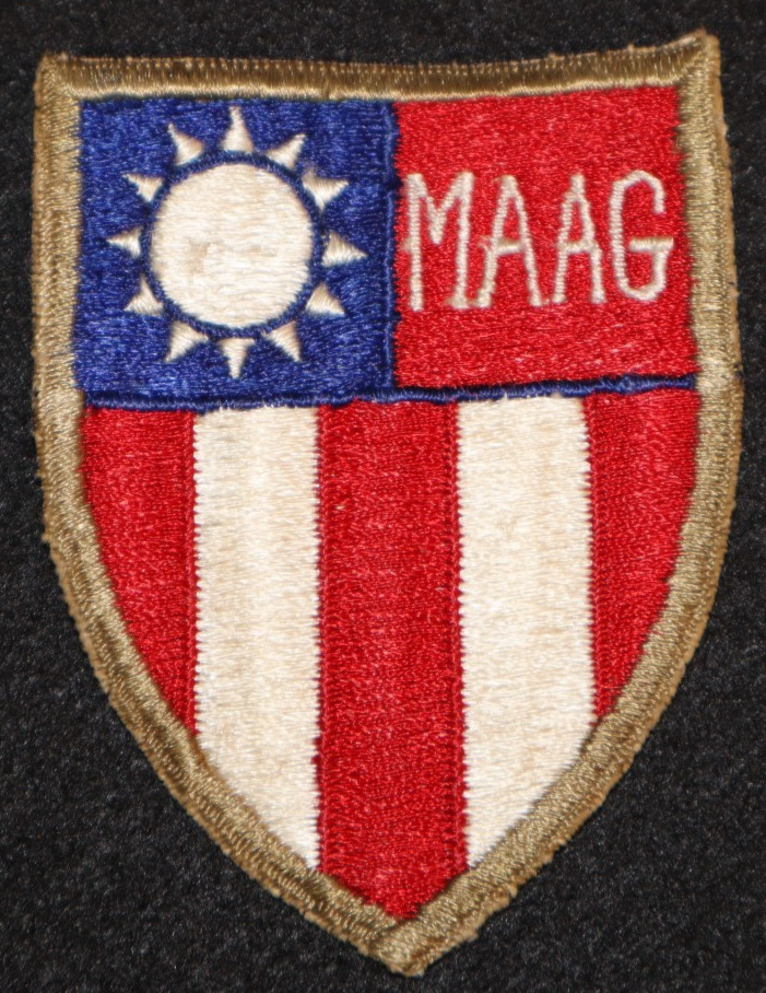 Post-WWII US Army MAAG Military Assistance Advisory Group Formosa Shoulder Patch