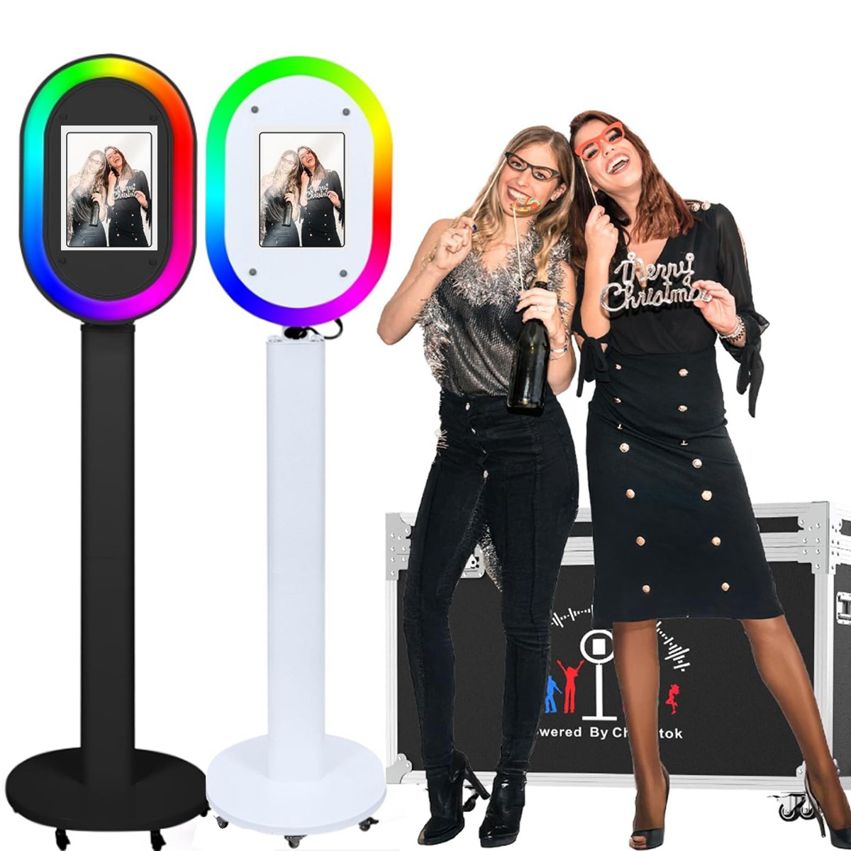 iPad Photo Booth Kiosk Party Selfie Station iPad Photobooth W/Remote Control