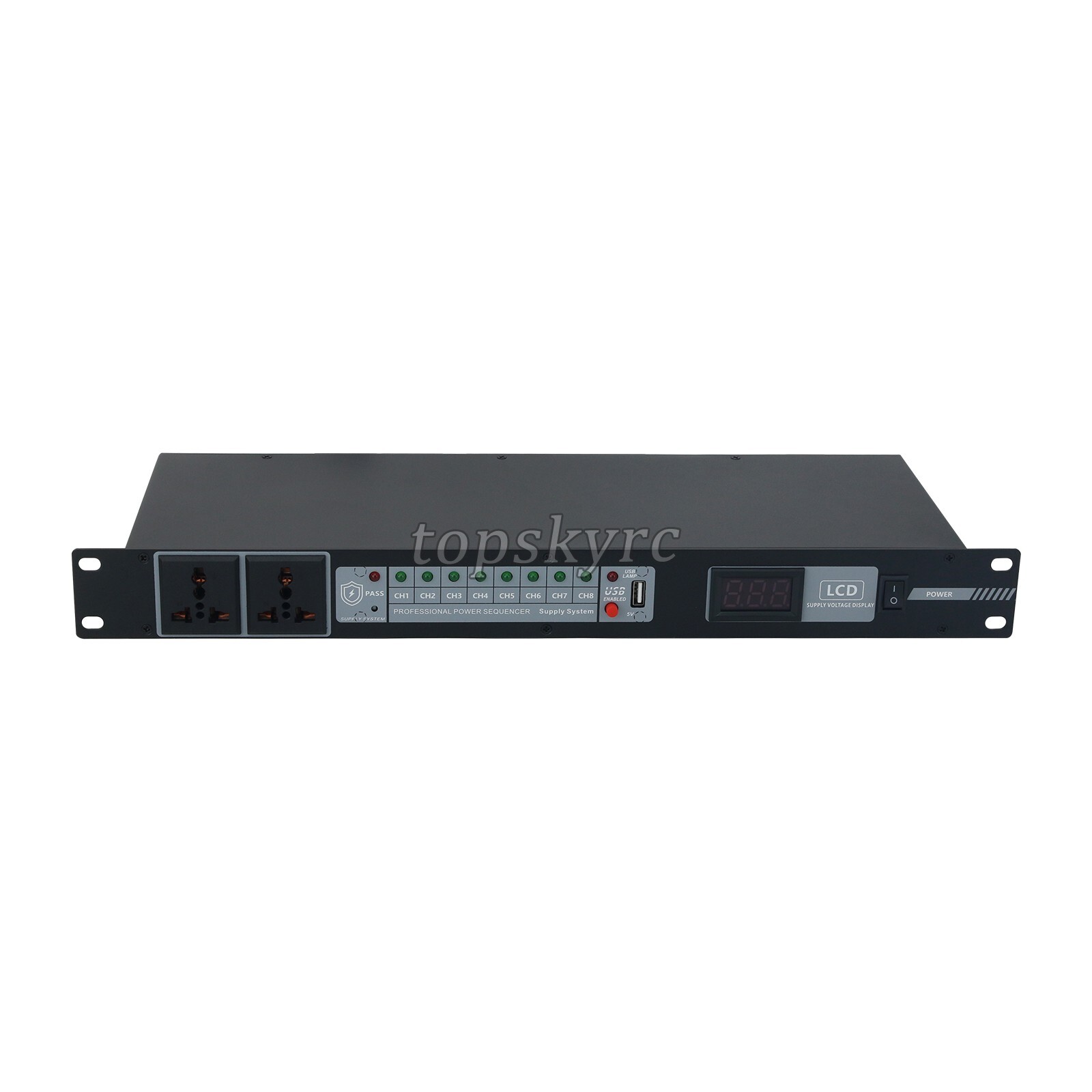 8CH Power Sequencer Controller Sequence Stage Manager Support Voltage Display