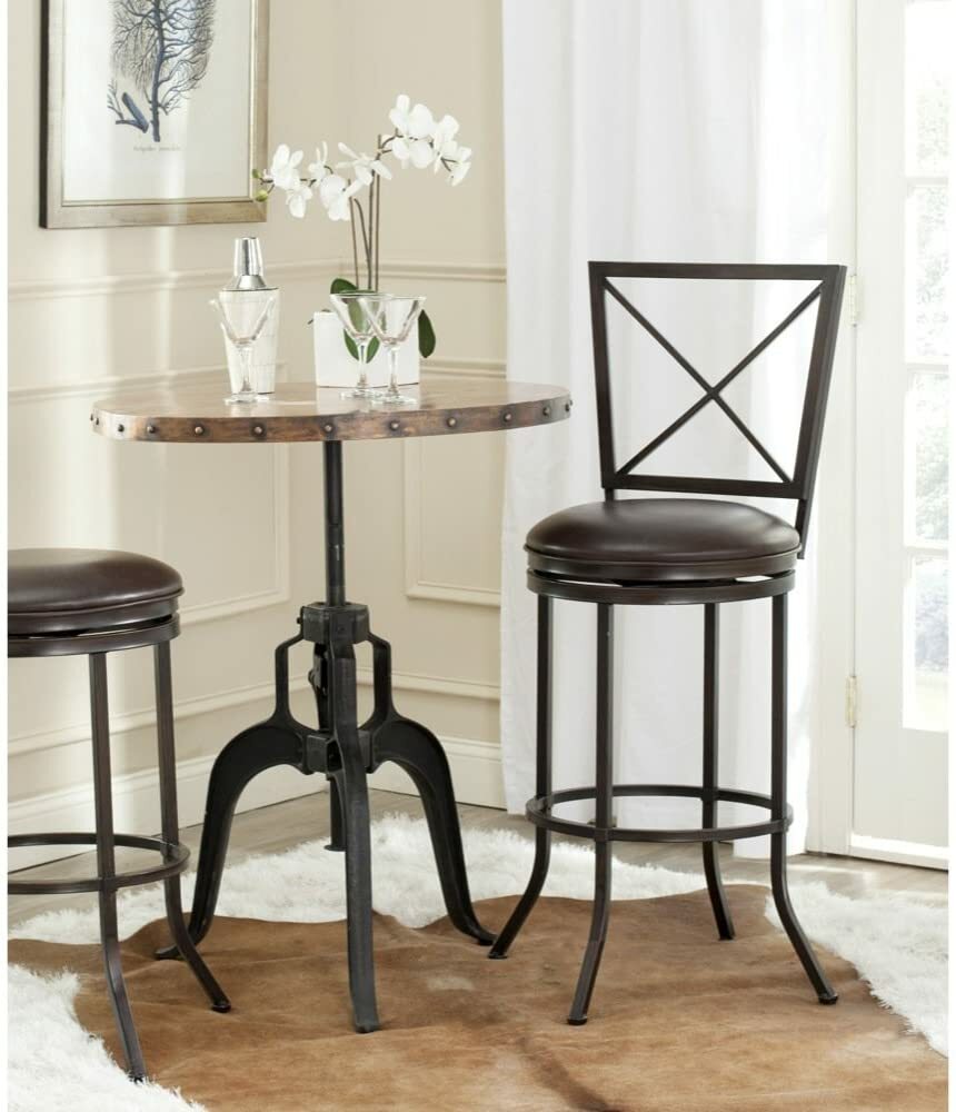 Safavieh Fox Pantin Barstool - Brown