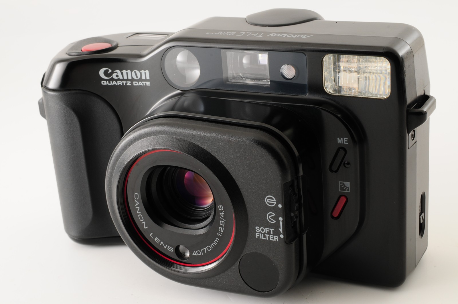 [N-MINT / Tested] Canon Autoboy TELE QUARTZ DATE Point & Shoot Film Camera Japan