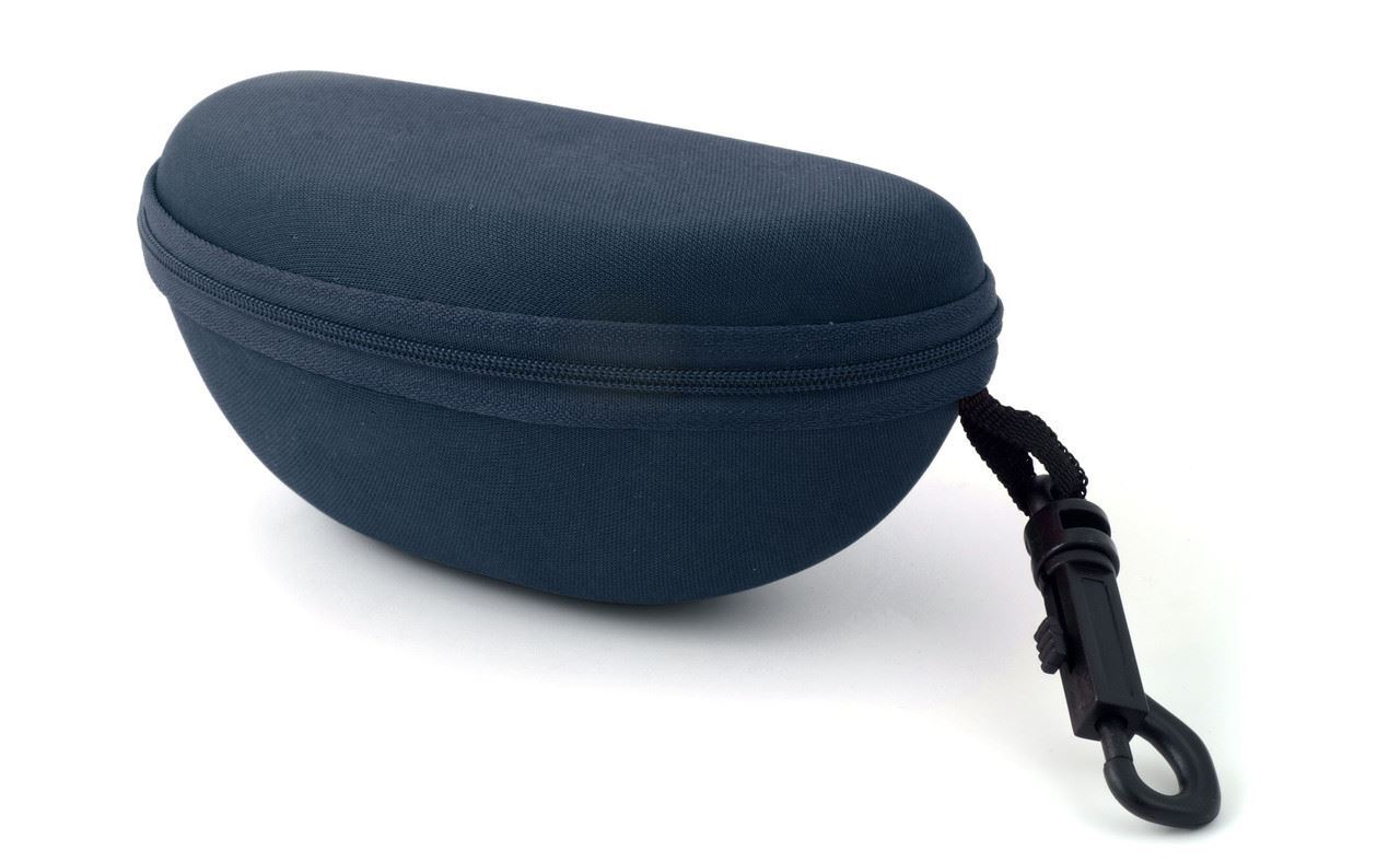 Large Zippered Sunglass/Eyeglass Hard Case with Clip&Belt Loop BJ143H Ballistic