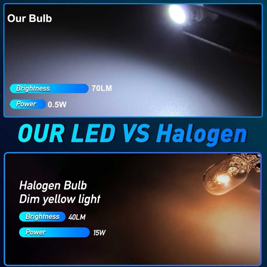 2x 18v VOLT Flashlight Replace LED Bulbs For Makita ML700 ML902 ML140 DML-185