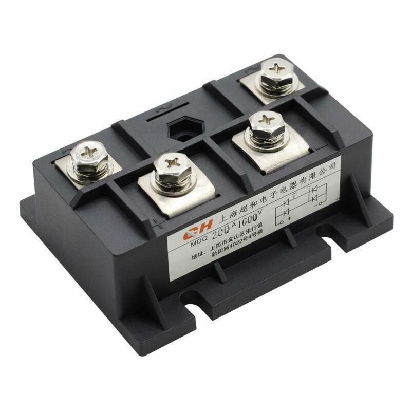 1pcs Bridge Rectifier MDQ-200A 200A 1600V Full Wave Diode Module Single Phase D
