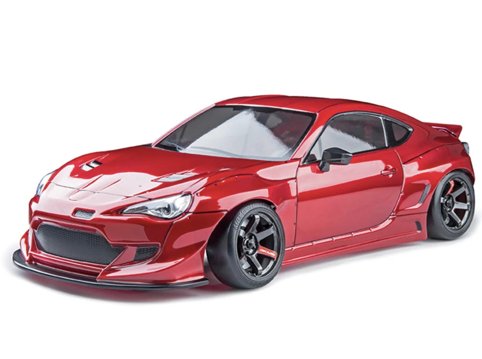 BODY ONLY FACTORY PAINTED MST RED 86RB BODY 1:10 SCALE 257MM WHEELBASE 190MM W