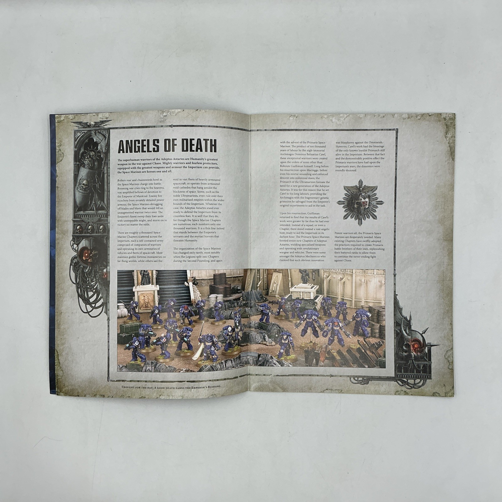 Games Workshop Warhammer 40k Codex Primaris Space Marines 8th Edition Booklet