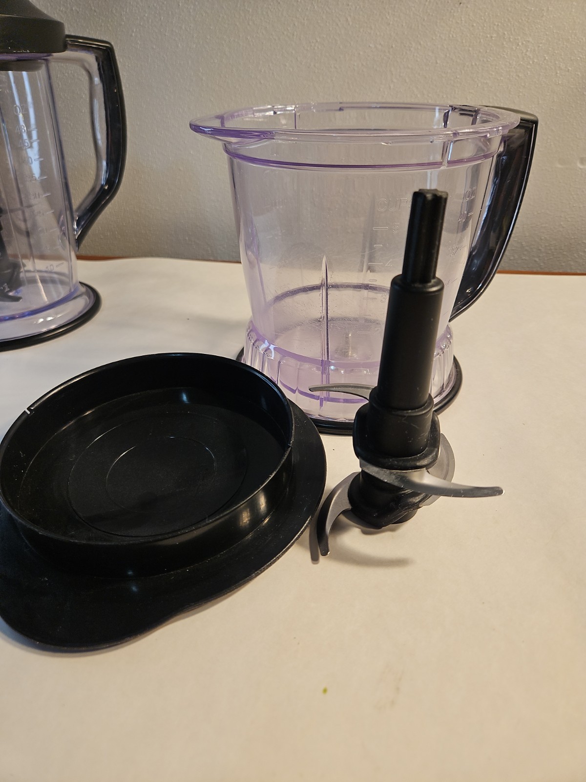 Ninja Master Prep QB1004 Replacement Pitcher 48 Oz Splash Guard &5 Cup