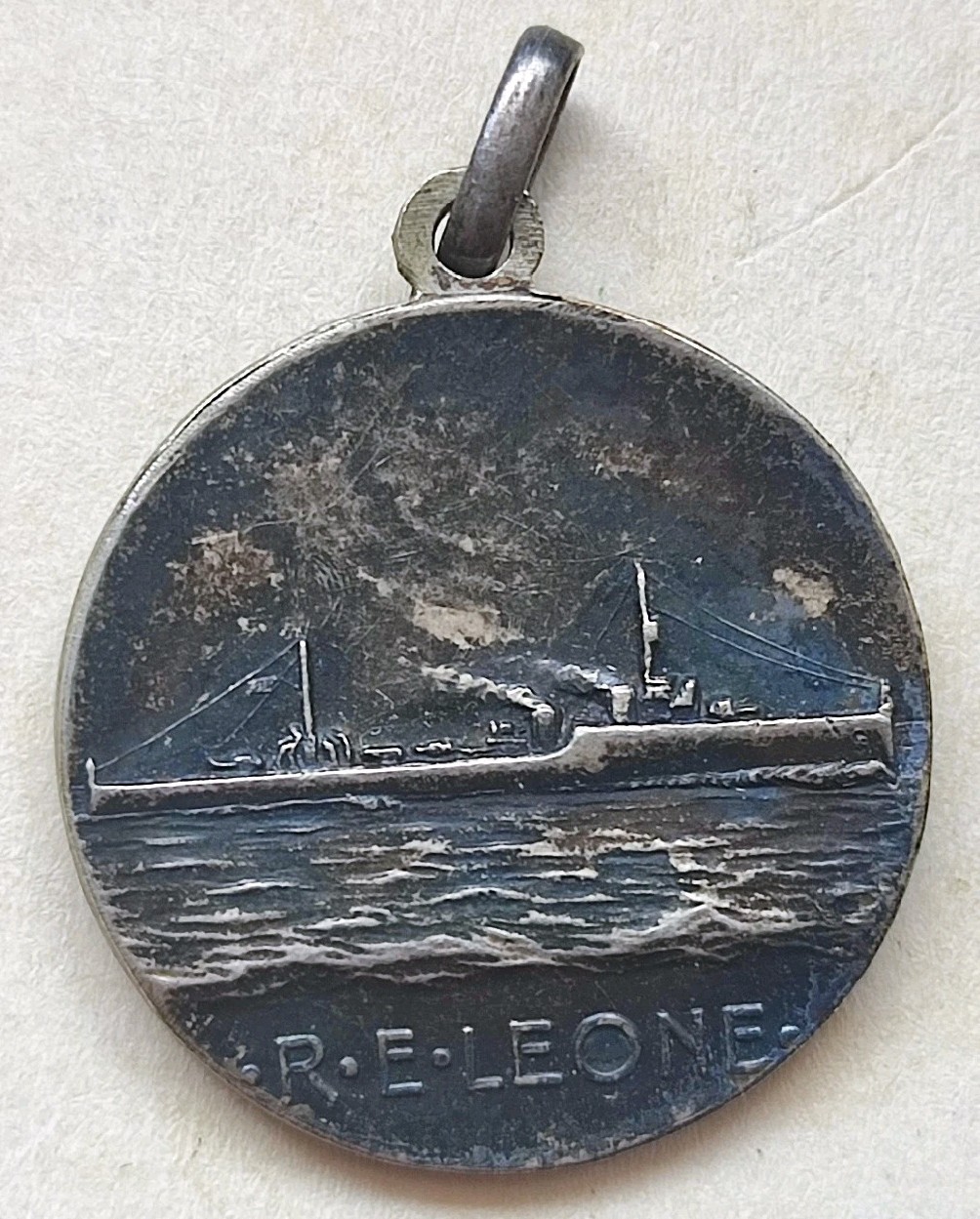 ROYAL MEDAL EXPLORER LION REGIA NAVY MILITARY SHIP KINGDOM OF ITALY