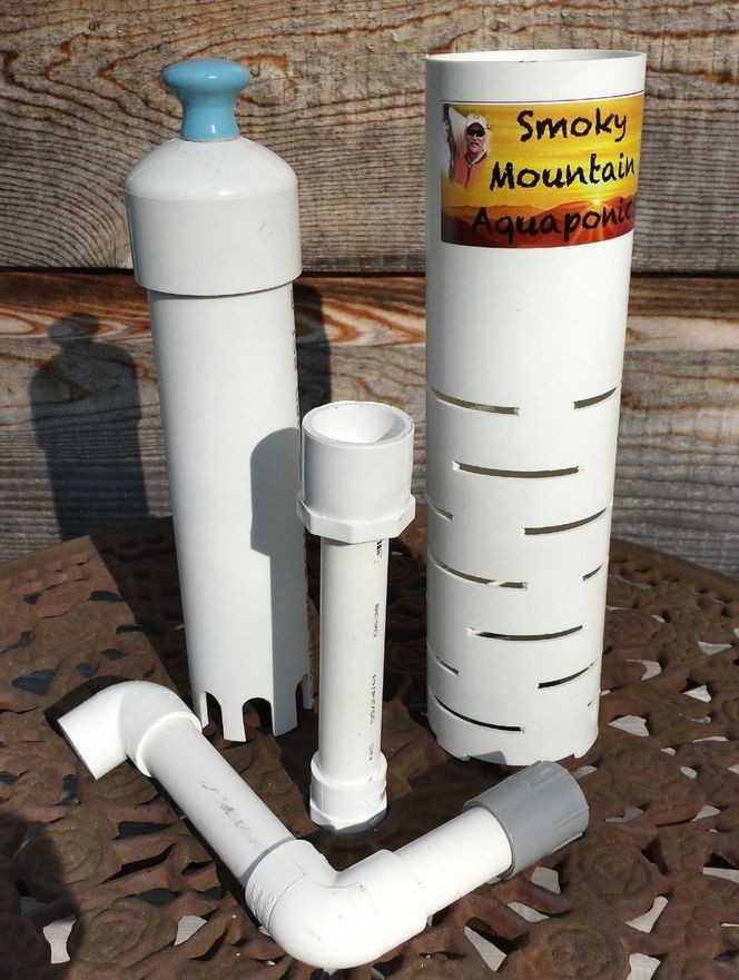 Aquaponics Bell Siphon, Barrelponics Half Barrel, 10000+ Siphons Sold Worldwide!