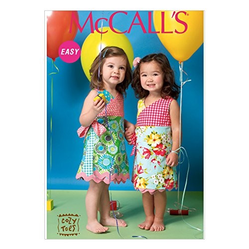 McCall's Patterns M7143 Toddlers/Children's Dresses Sewing Template, CF (4-5-6)