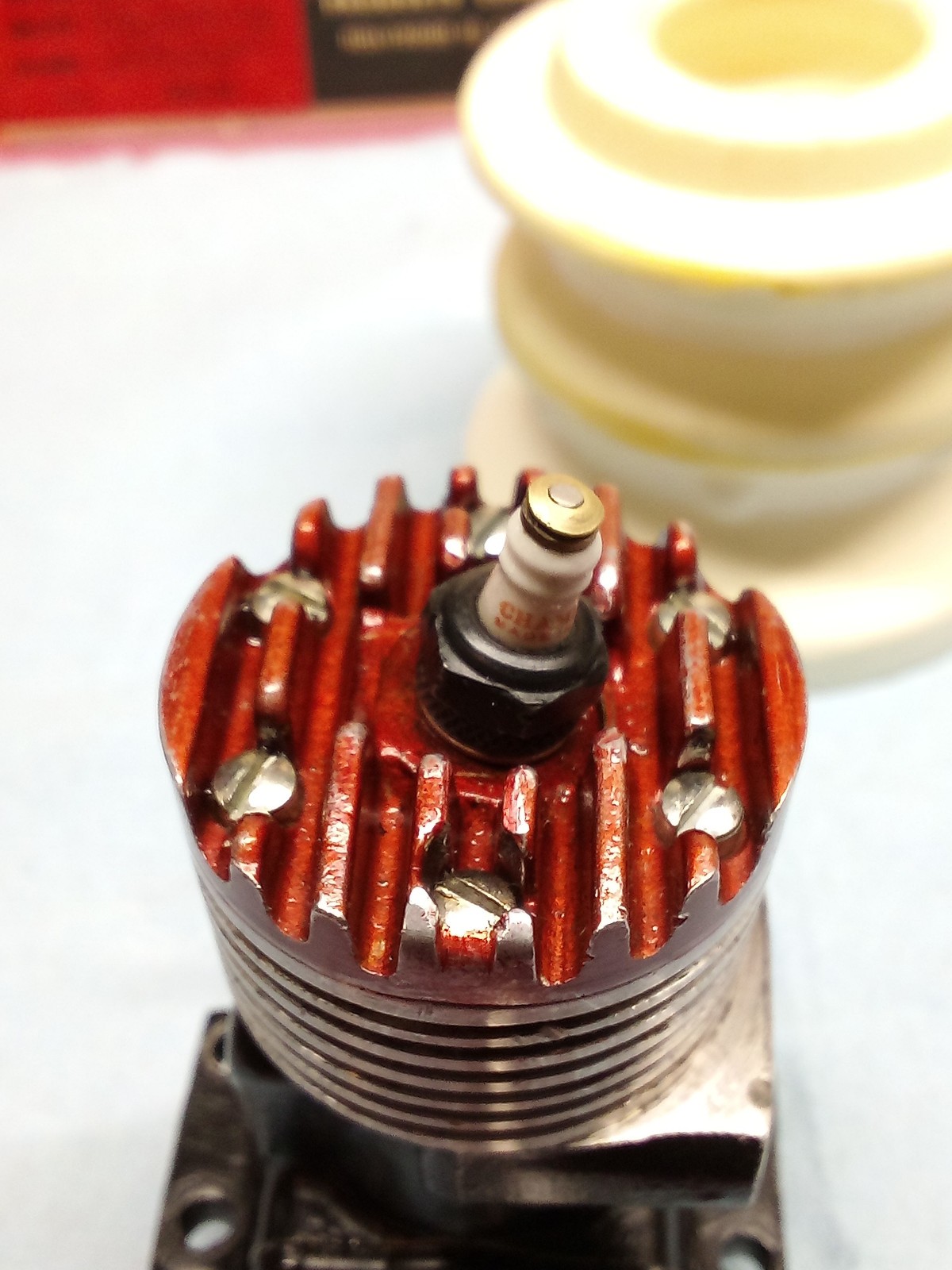 Vintage McCoy Red Head 29 Racing Ignition Engine 1947 - #231