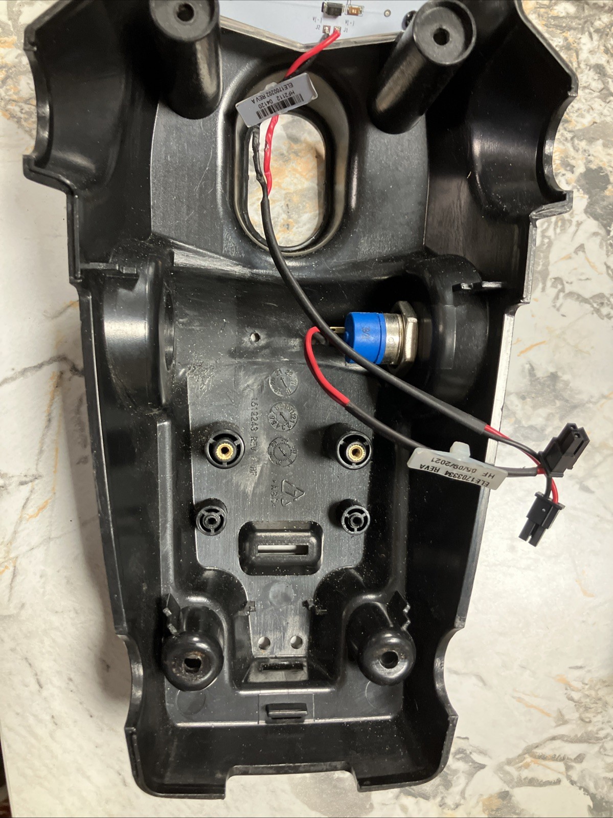 Pride Mobility Scooter Revo 2.0 Lower Console With Key Switch