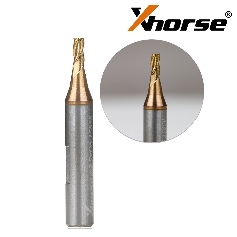 5PCS Xhorse XCMN07GL 2.5mm Milling Cutter for IKEYCUTTER CONDOR XC-007