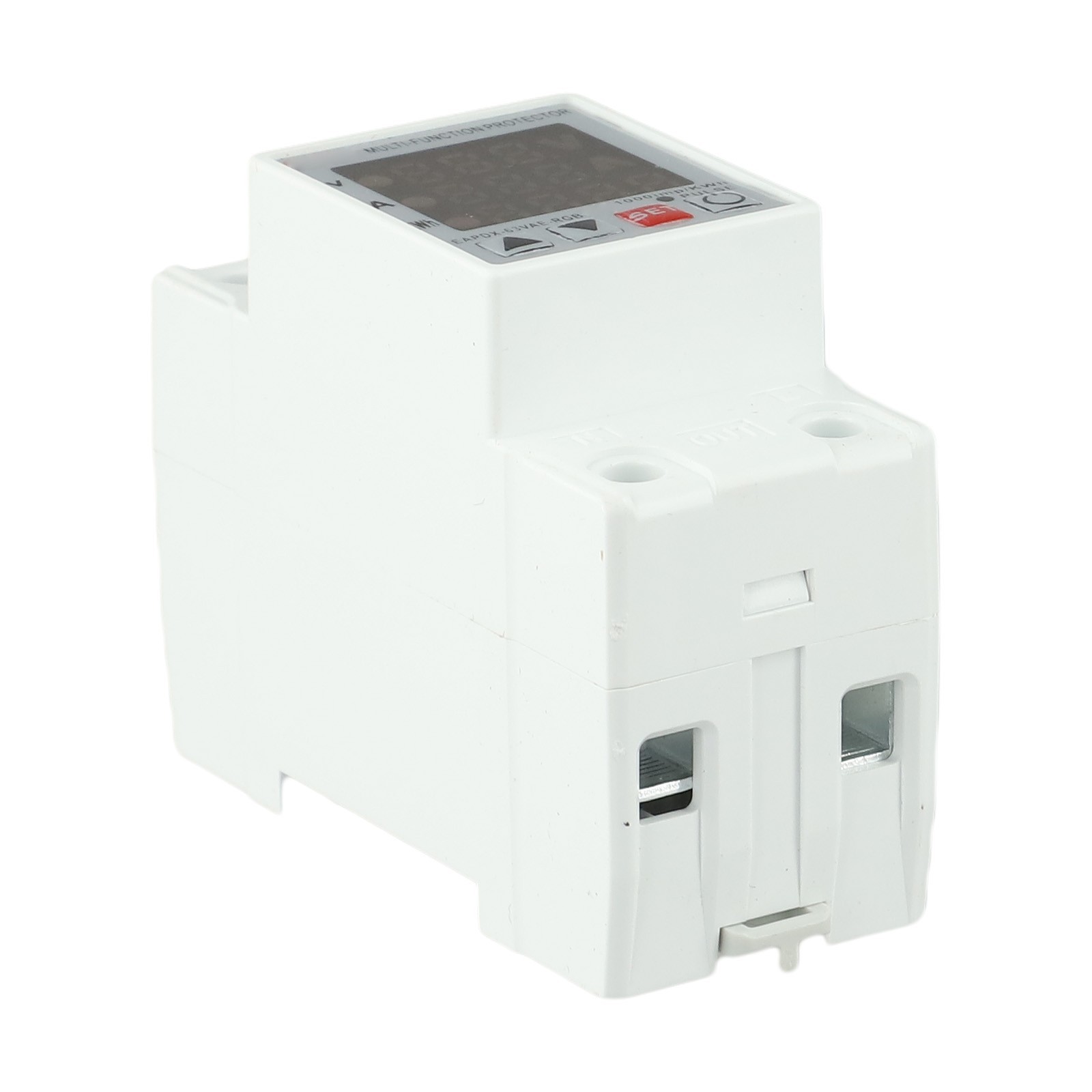 Adjustable Protector Relay with Display Features for Din Rail Applications