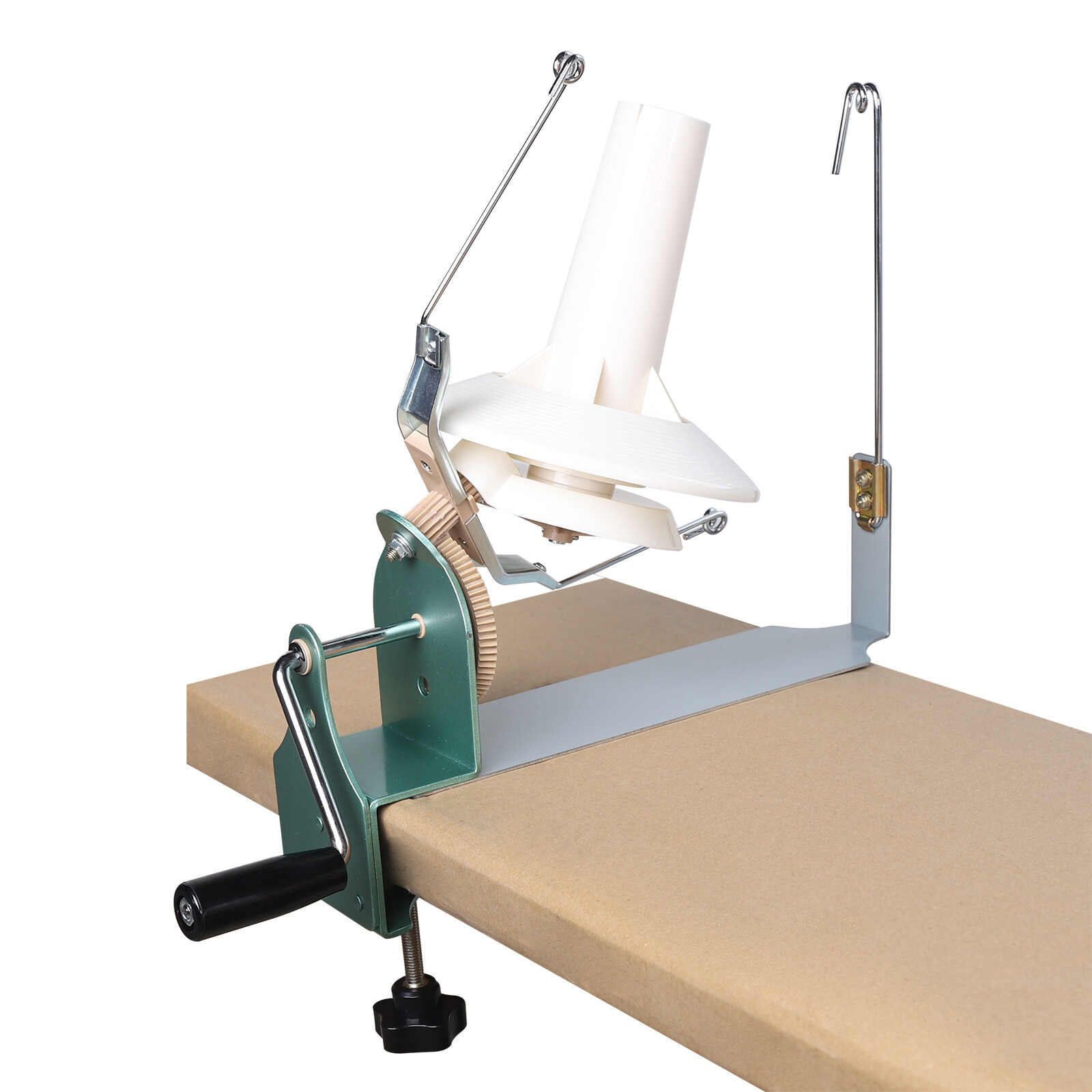 Hand Operated Large Yarn Ball Winder Jumbo Nylon Fiber/Wool/String Ball Winder