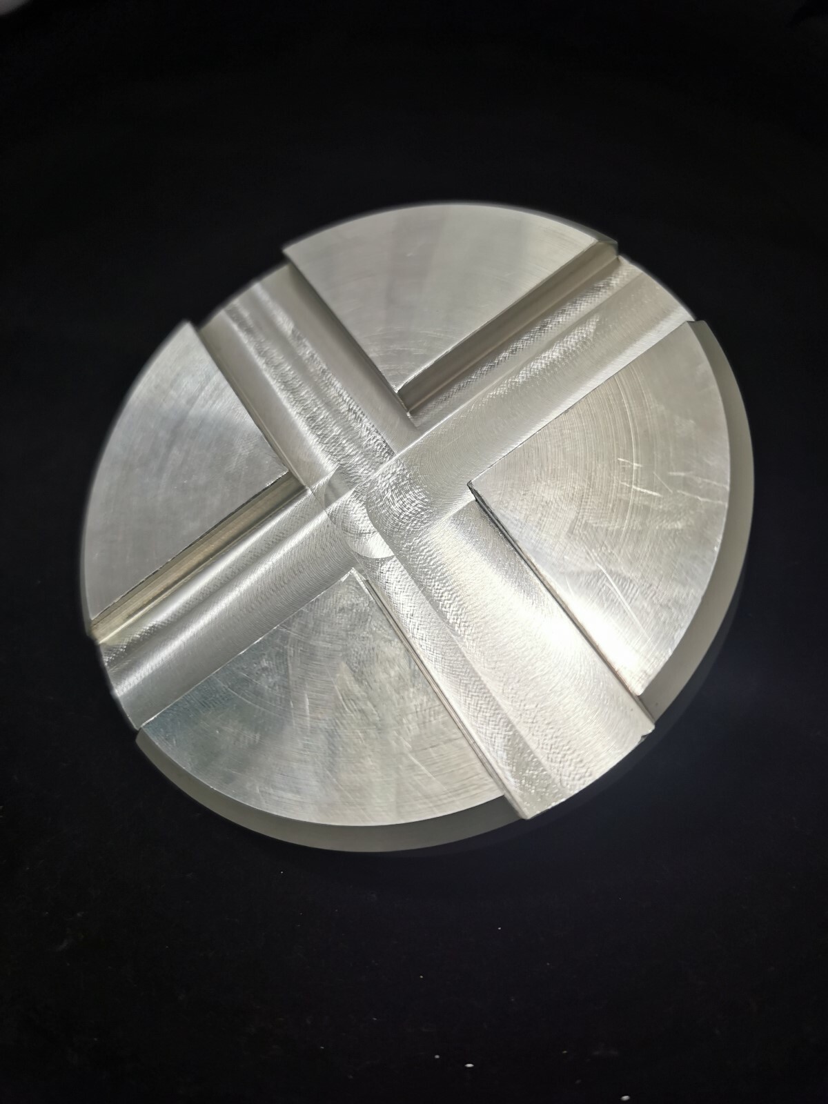 Trolley Jack Top Hat made from Solid Billet 6082 T6 Marine Aluminium MADE IN UK