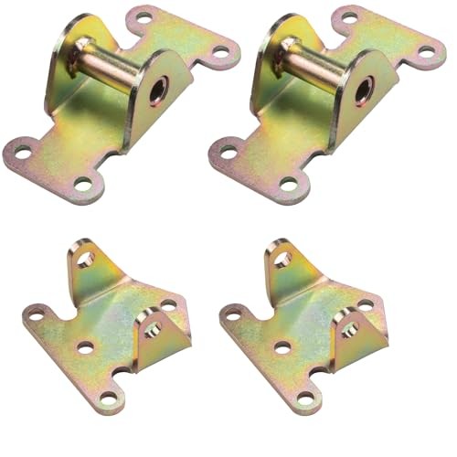 SBC/BBC Solid Steel Motor Mount Engine Bracket Kit for Chevy V8 283 327 350