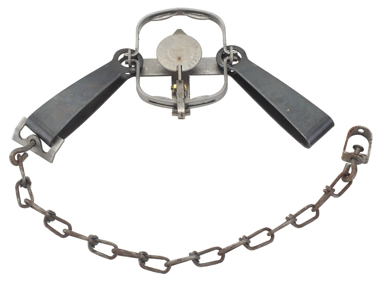 1/2 Dozen (6 PAK) Duke 11 Long Spring Trap Double Jaw