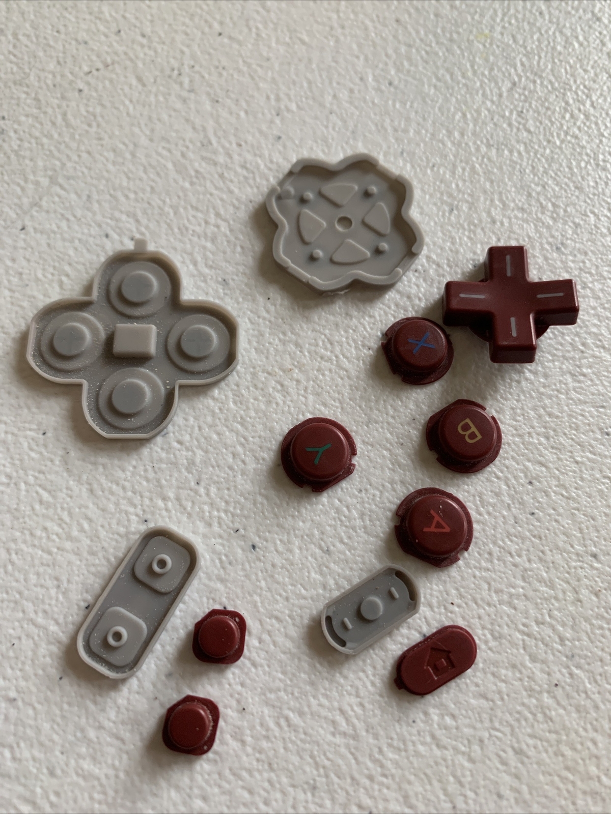 2015 New Version Nintendo 3DS XL Part Buttons , home Red New 3ds XL