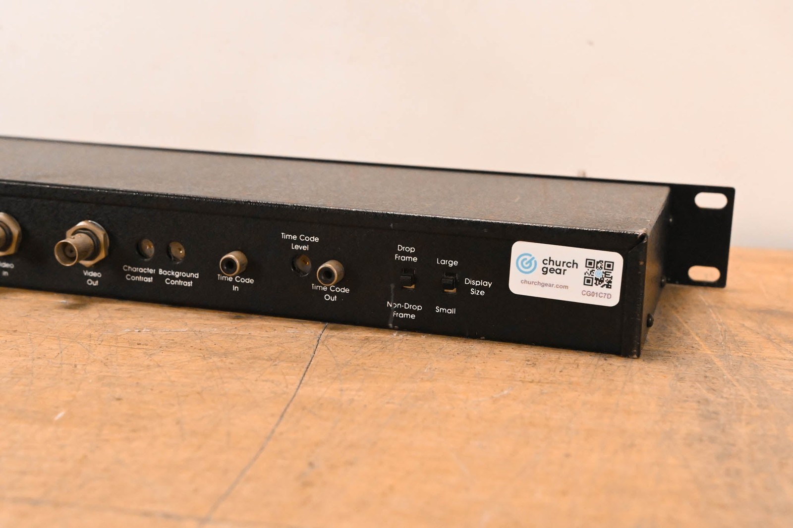 Fast Forward Video F200 Time Code Generator / Reader CG01C7D