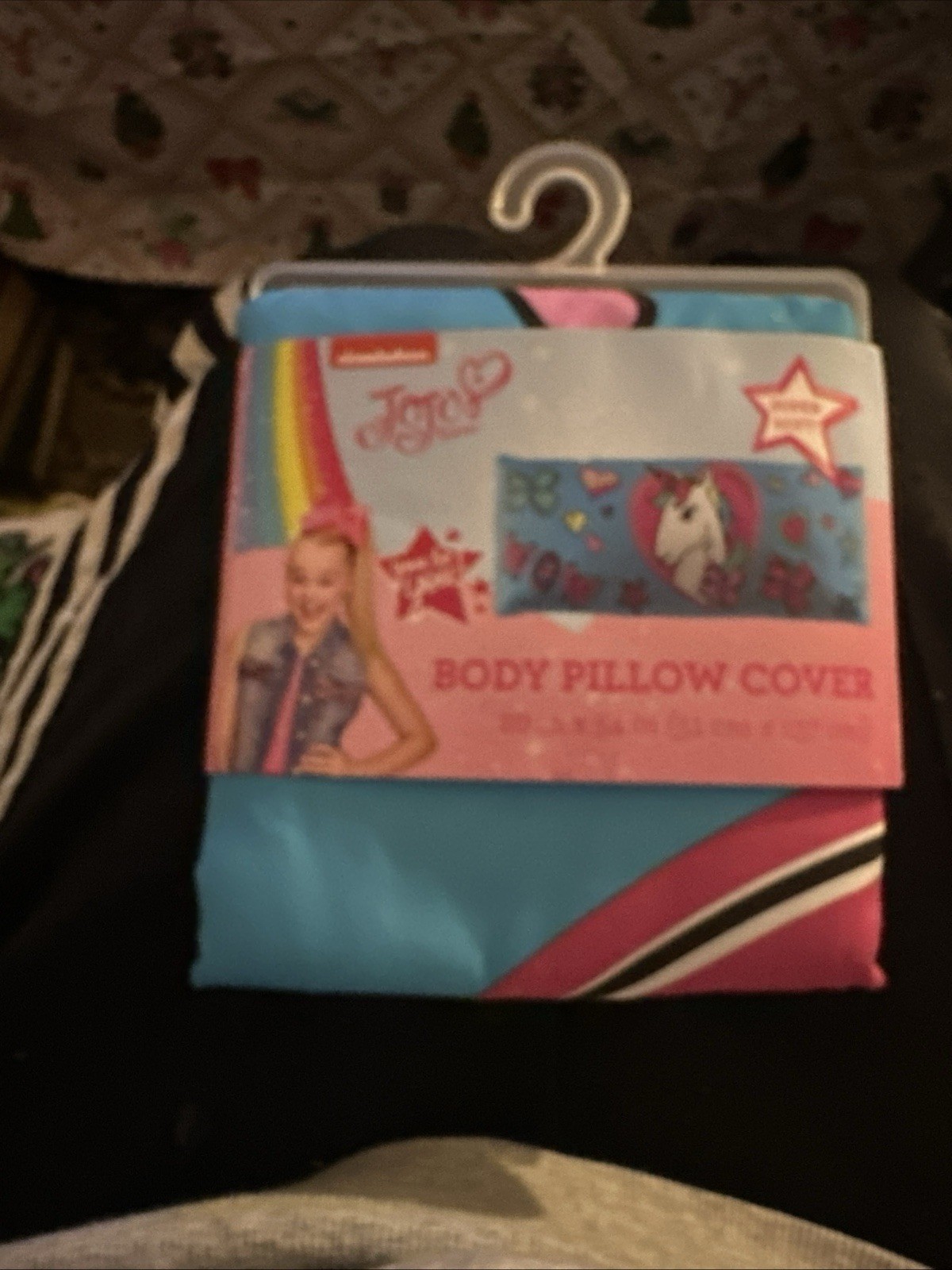 Nickelodeon Jojo Siwa Body Pillow Cover 20x54 Inches.