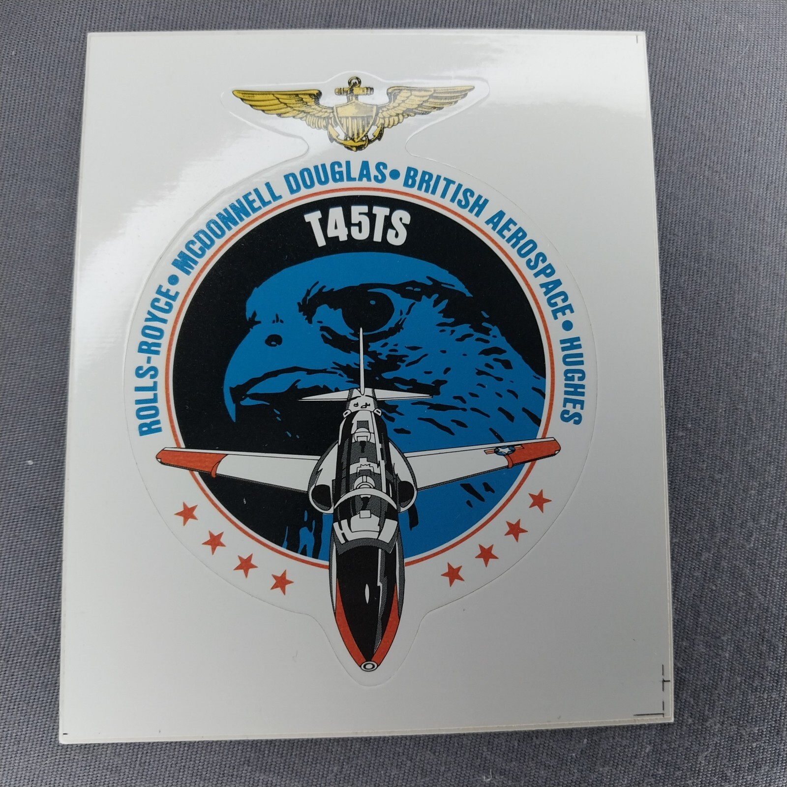T45TS Rolls Royce McDonnell Douglas Navy Aircraft Sperry Aerospace Sticker Decal