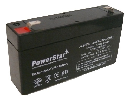 6V 1.3AH 1.2AH GE Simon XT ALARM REPLACEMENT BATTERY 6 Volt 1.2 Amps